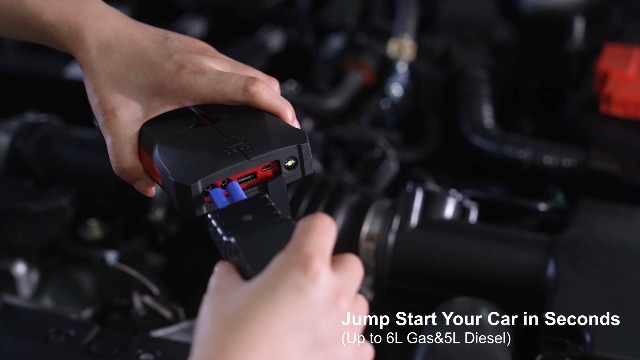 FLYLINKTECH Battery Jump Starter, 3500A 12V Portable Car Battery